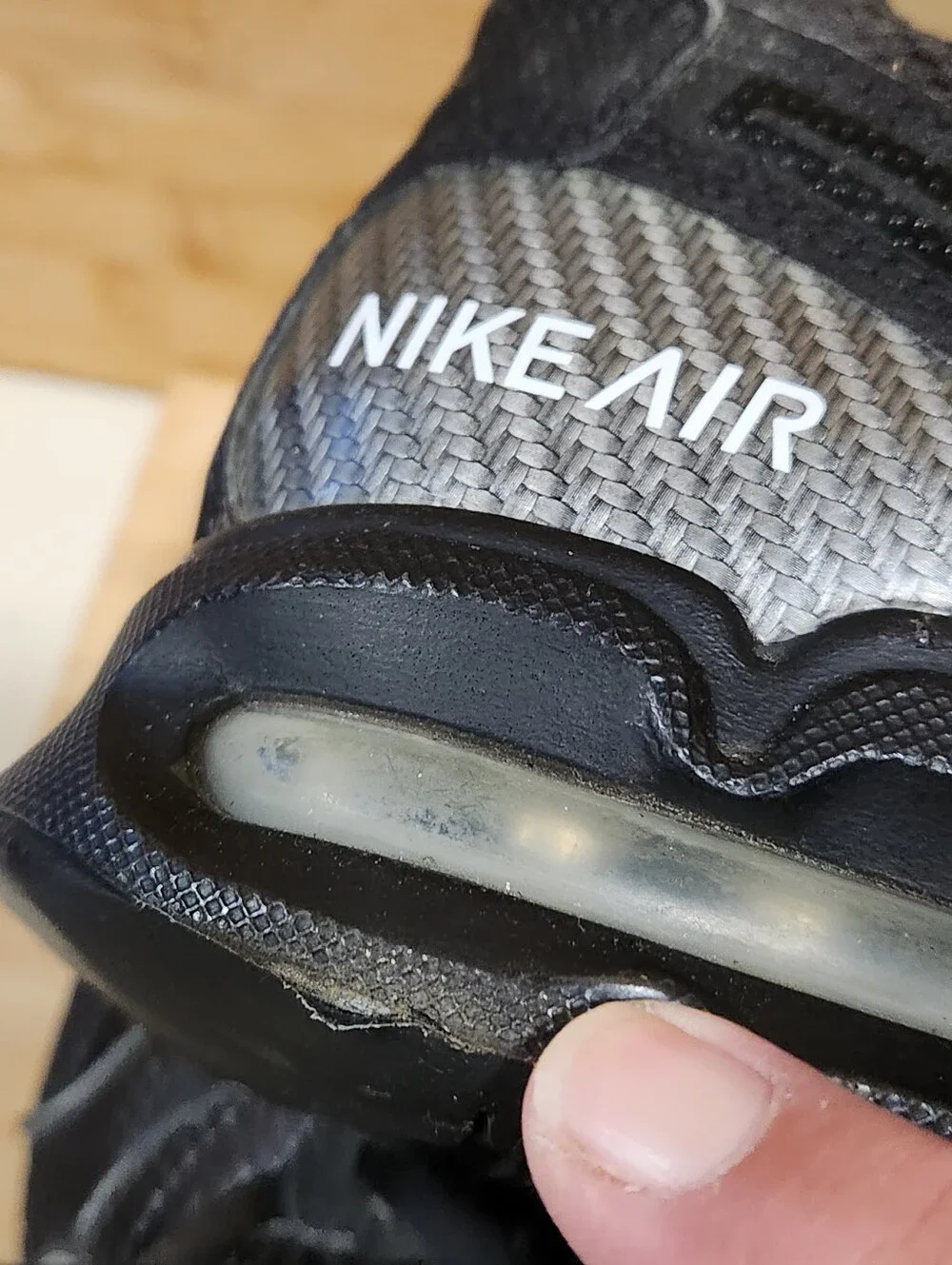 Nike Air Max Torch 4 Anthracite Black 343846 002 Running Shoe Sneaker Mens Sz 11
